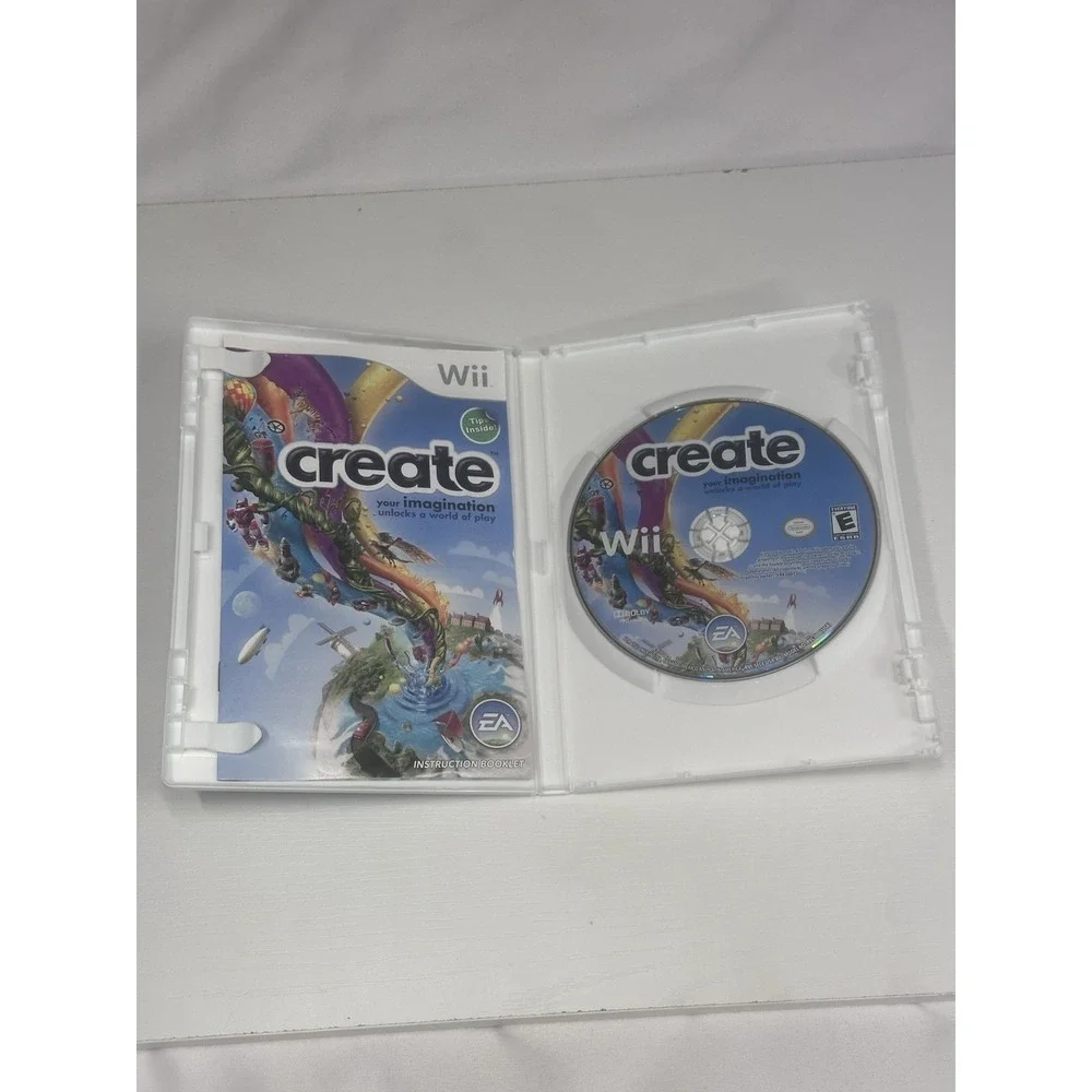 Create Nintendo Wii Complete CIB Tested